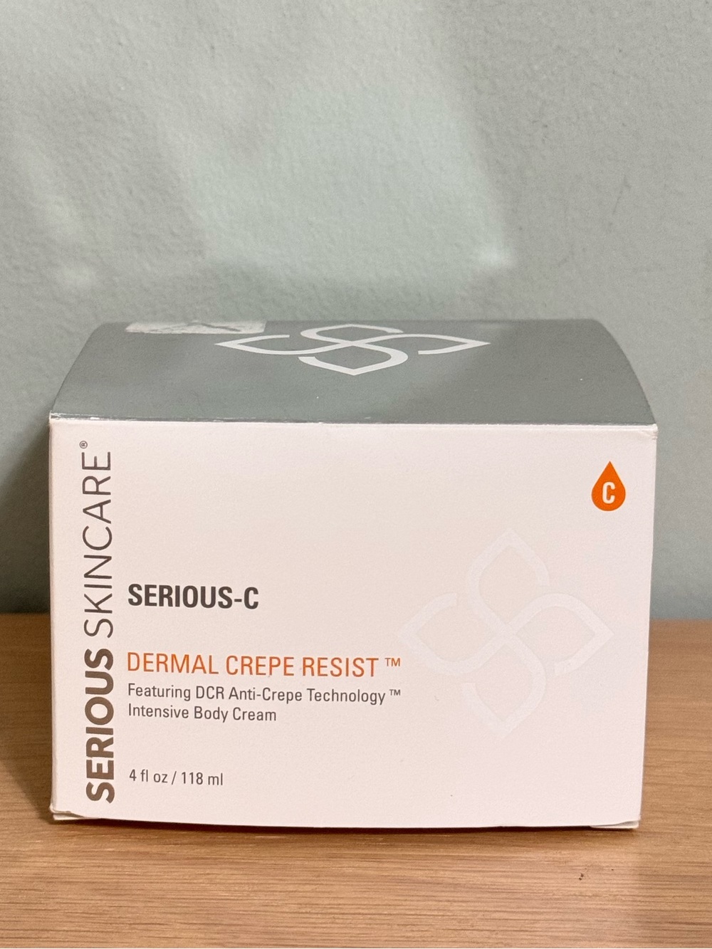 SERIOUS SKINCARE DERMAL CREPE RESIST INTENSIVE Body Cream 4 Fl oz Sealed New
